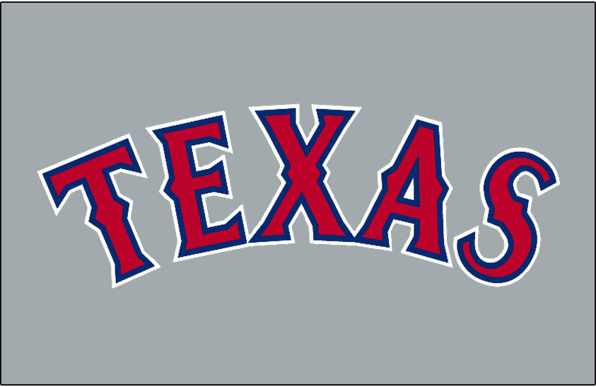Texas Rangers 1995-1999 Jersey Logo fabric transfer